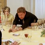 Fantozzi a cena dalla contessa Serbelloni Mazzanti